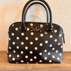 Kate Spade Tan Polka Dot Bag